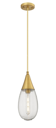 Downtown Urban LED Pendant Brushed Brass