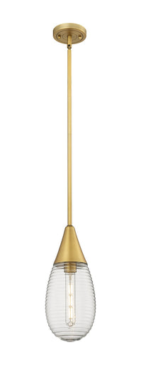 Downtown Urban LED Pendant Brushed Brass