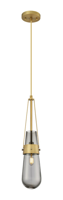 Innovations - 452-1P-BB-G452-4SM - LED Pendant - Downtown Urban - Brushed Brass