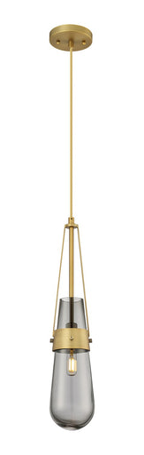 Downtown Urban LED Pendant Brushed Brass