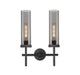 Innovations - 471-2W-BK-G471-12SM - LED Bath Vanity - Downtown Urban - Matte Black