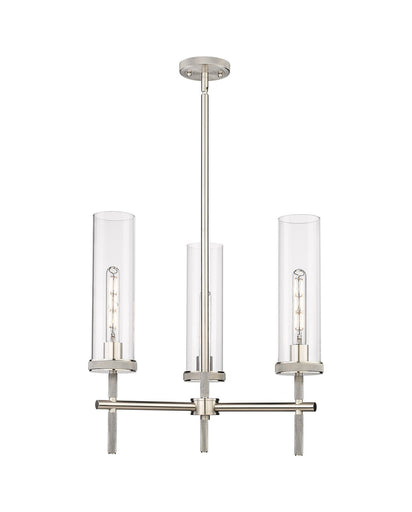Downtown Urban LED Pendant Satin Nickel