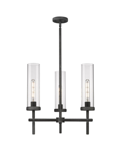 Downtown Urban LED Pendant Weathered Zinc