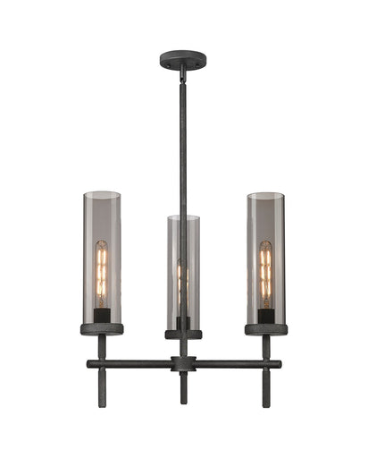Downtown Urban LED Pendant Weathered Zinc
