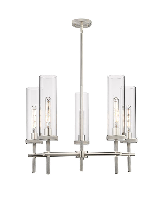 Innovations - 471-5CR-SN-G471-12CL - LED Chandelier - Downtown Urban - Satin Nickel