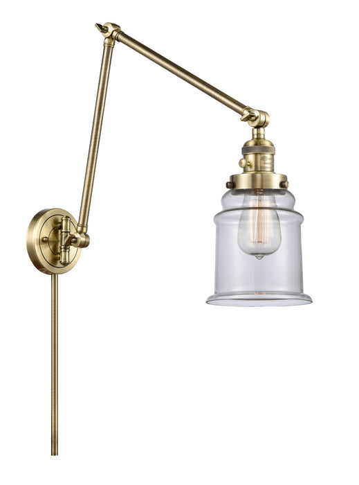 Innovations - 238-AB-G182-LED - LED Swing Arm Lamp - Franklin Restoration - Antique Brass