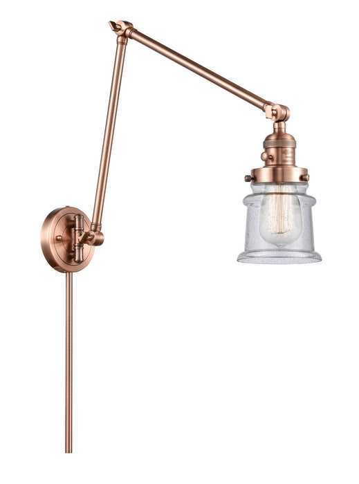 Innovations - 238-AC-G184S-LED - LED Swing Arm Lamp - Franklin Restoration - Antique Copper