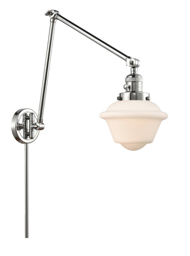 Franklin Restoration LED Swing Arm Lamp Polished Chrome