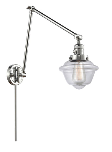 Franklin Restoration LED Swing Arm Lamp Polished Chrome