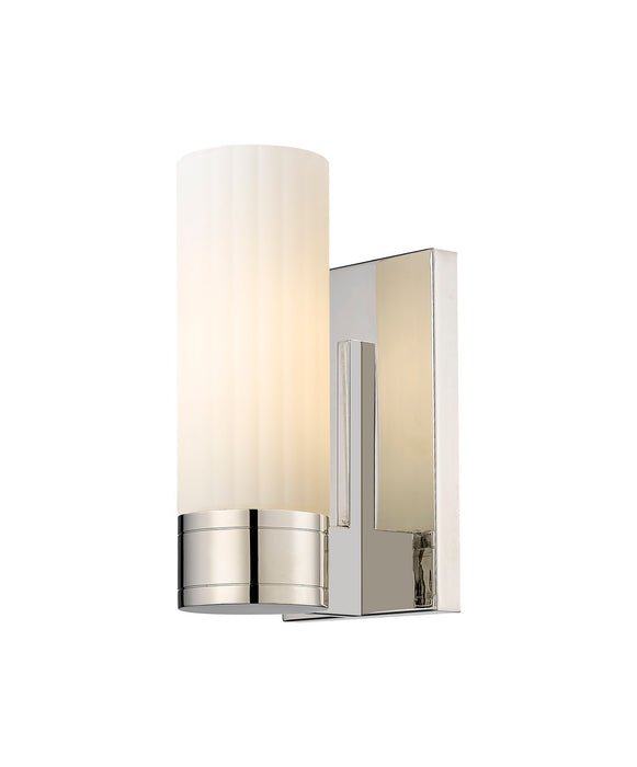Innovations - 429-1W-PN-G429-8WH - LED Wall Sconce - Downtown Urban - Polished Nickel
