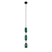 Kalco - 519611STB - One Light Mini Pendant - Verde - Satin Brass