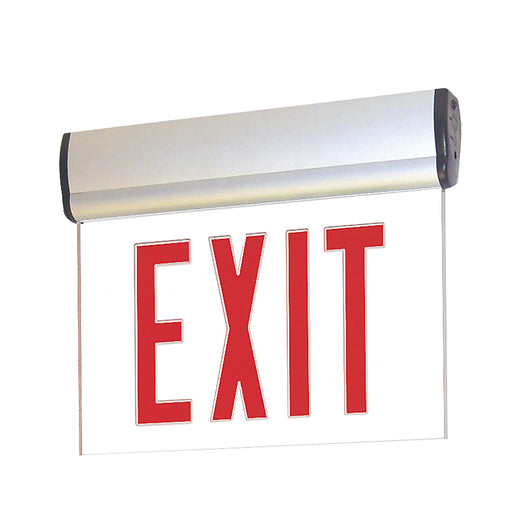 Exit LED Edge-Lit Exit Sign Aluminum