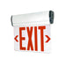 Nora Lighting - NX-812-LEDRMW - LED Edge-Lit Exit Sign - Exit - White
