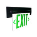 Nora Lighting - NX-815-LEDG2MB - LED Edge-Lit Exit Sign - Exit