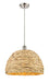 Innovations - 516-1P-SN-RBD-16-NAT - One Light Pendant - Downtown Urban - Satin Nickel