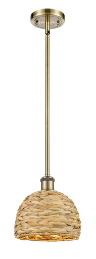 Ballston One Light Pendant Antique Brass