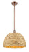 Innovations - 516-1S-AC-RBD-16-NAT - One Light Pendant - Downtown Urban - Antique Copper