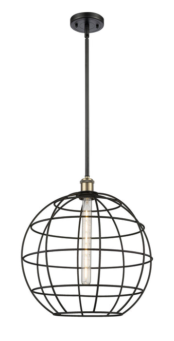 Innovations - 516-1S-BAB-CE-16-BK - LED Pendant - Ballston - Black Antique Brass