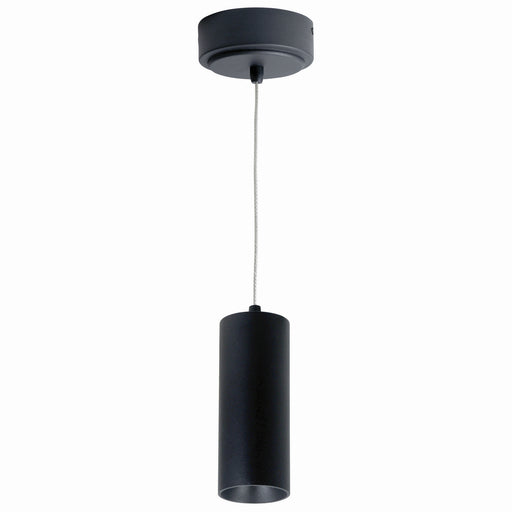 Cylinder Ilene Pendant Black