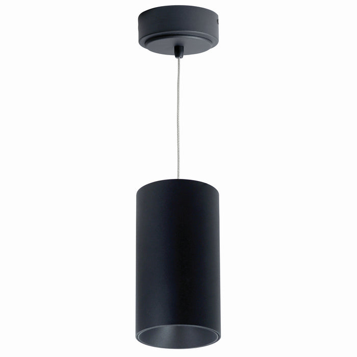Nora Lighting - NYLM-3CCDXBBLE4 - Cable Mount Mini Cylinder - Cylinder Ilene - Black