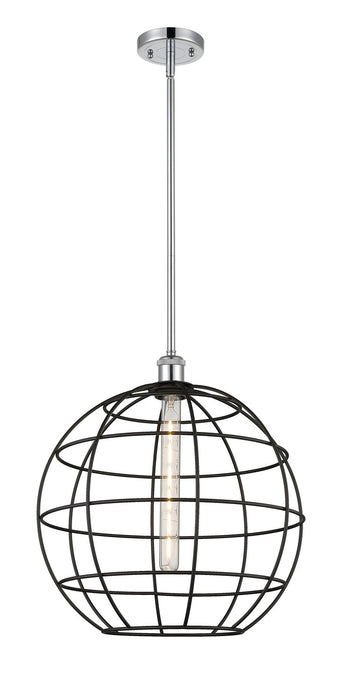 Innovations - 516-1S-PC-CE-16-BK - LED Pendant - Ballston - Polished Chrome