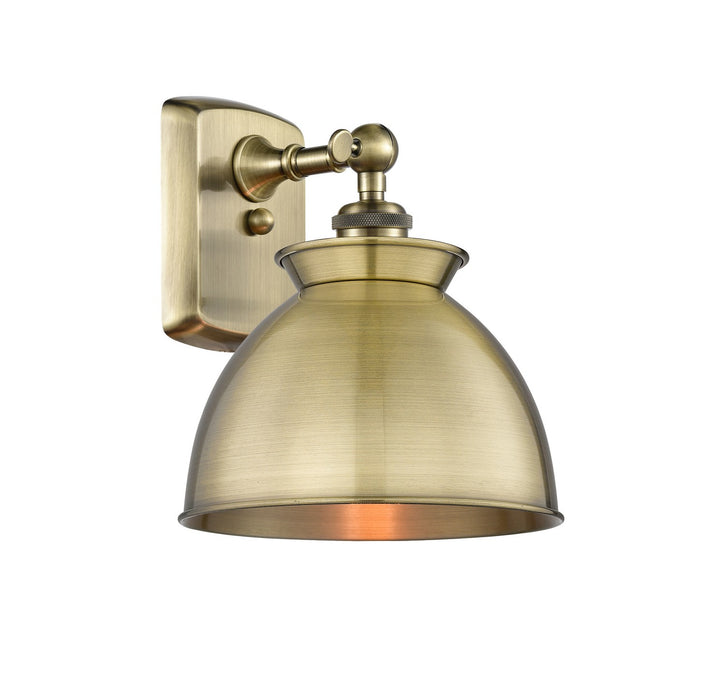 Innovations - 516-1W-AB-M14-AB - One Light Wall Sconce - Ballston - Antique Brass