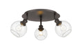 Innovations - 516-3C-OB-G122-6 - Three Light Flush Mount - Downtown Urban - Oil Rubbed Bronze