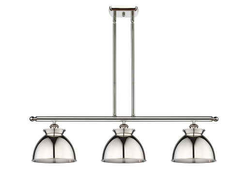 Innovations - 516-3I-PN-M14-PN - Three Light Island Pendant - Ballston - Polished Nickel