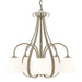 Hubbardton Forge - 101445-SKT-84-GG0001 - Five Light Chandelier - Sweeping Taper - Soft Gold