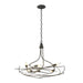 Hubbardton Forge - 101620-SKT-20 - Six Light Chandelier - Wisp - Natural Iron