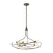 Hubbardton Forge - 101620-SKT-84 - Six Light Chandelier - Wisp - Soft Gold