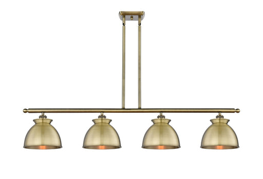 Innovations - 516-4I-AB-M14-AB - Four Light Island Pendant - Ballston - Antique Brass