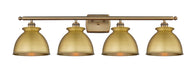 Innovations - 516-4W-BB-M14-BB - Four Light Bath Vanity - Ballston - Brushed Brass