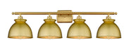 Innovations - 516-4W-SG-M14-SG - Four Light Bath Vanity - Ballston - Satin Gold