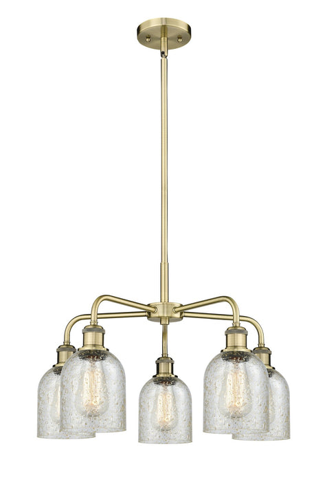 Innovations - 516-5CR-AB-G259 - Five Light Chandelier - Downtown Urban - Antique Brass