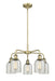Innovations - 516-5CR-AB-G259 - Five Light Chandelier - Downtown Urban - Antique Brass