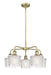 Innovations - 516-5CR-AB-G402 - Five Light Chandelier - Downtown Urban - Antique Brass