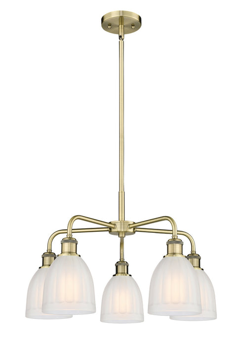 Innovations - 516-5CR-AB-G441 - Five Light Chandelier - Downtown Urban - Antique Brass