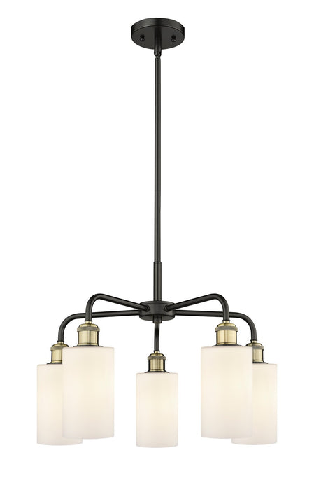Innovations - 516-5CR-BAB-G801 - Five Light Chandelier - Downtown Urban - Black Antique Brass