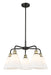 Innovations - 516-5CR-BAB-GBC-81 - Five Light Chandelier - Downtown Urban - Black Antique Brass