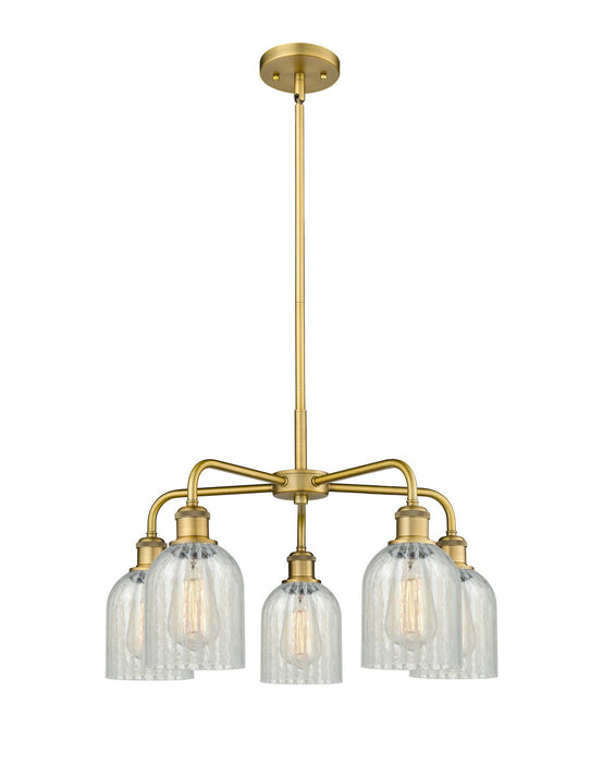 Innovations - 516-5CR-BB-G2511 - Five Light Chandelier - Downtown Urban - Brushed Brass