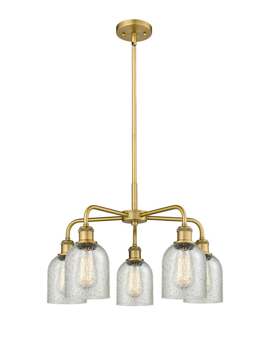 Innovations - 516-5CR-BB-G259 - Five Light Chandelier - Downtown Urban - Brushed Brass