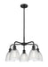 Innovations - 516-5CR-BK-G382 - Five Light Chandelier - Downtown Urban - Matte Black