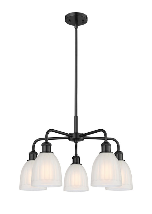 Innovations - 516-5CR-BK-G441 - Five Light Chandelier - Downtown Urban - Matte Black