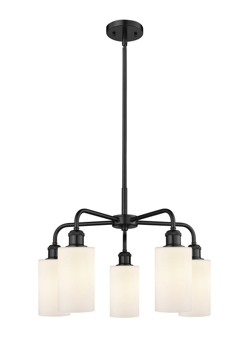 Innovations - 516-5CR-BK-G801 - Five Light Chandelier - Downtown Urban - Matte Black