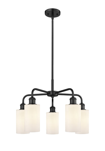 Ballston Five Light Chandelier Matte Black