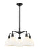 Innovations - 516-5CR-BK-GBD-751 - Five Light Chandelier - Downtown Urban - Matte Black