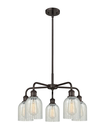Ballston Five Light Chandelier Oil Rubbed Bronze