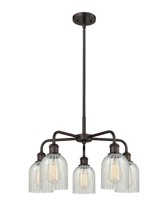Innovations - 516-5CR-OB-G2511 - Five Light Chandelier - Downtown Urban - Oil Rubbed Bronze