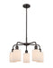 Innovations - 516-5CR-OB-G341 - Five Light Chandelier - Downtown Urban - Oil Rubbed Bronze